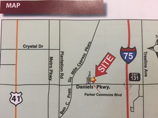 Map of The Spivey Law Firm Office Location